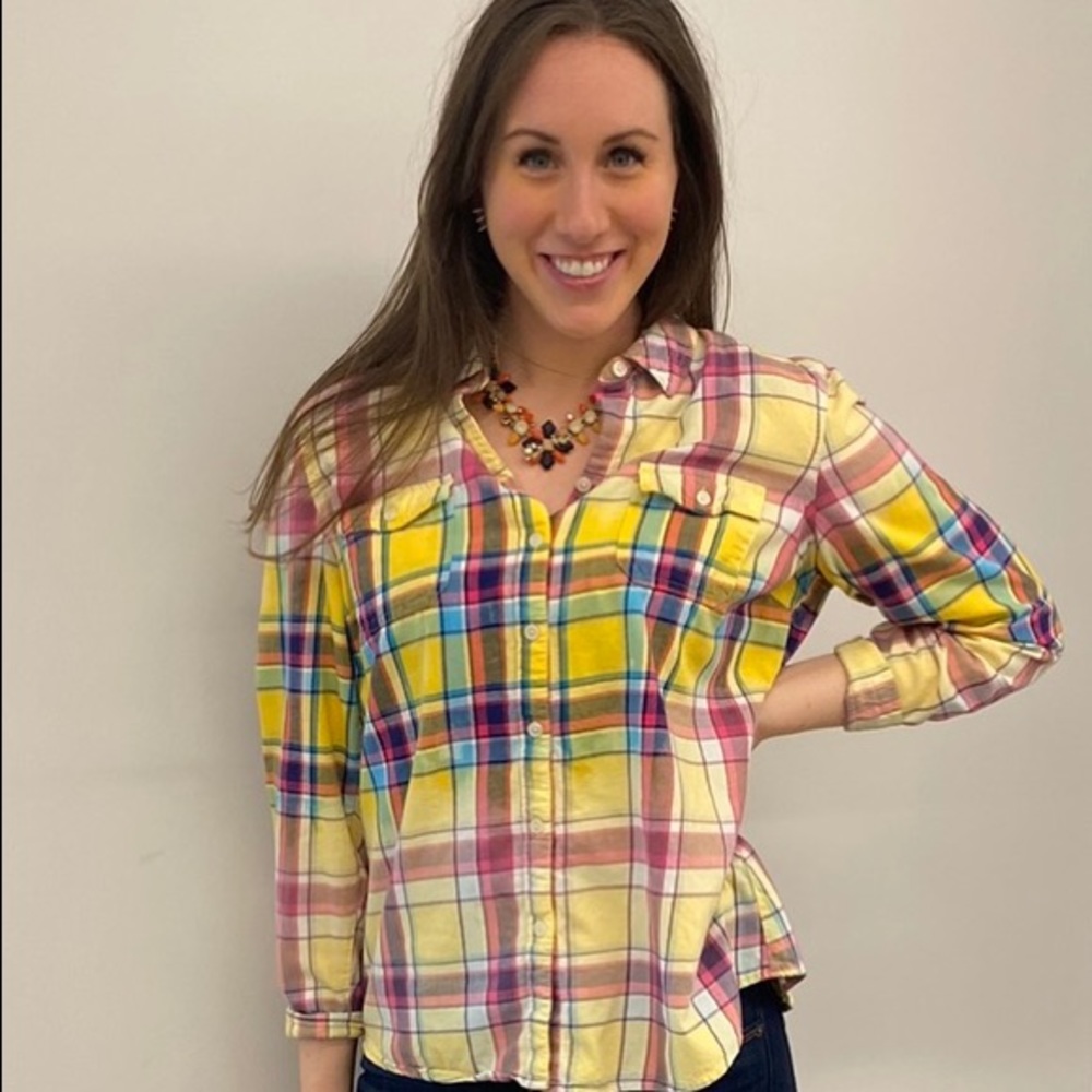 *CUSTOM DYED BUTTON DOWN